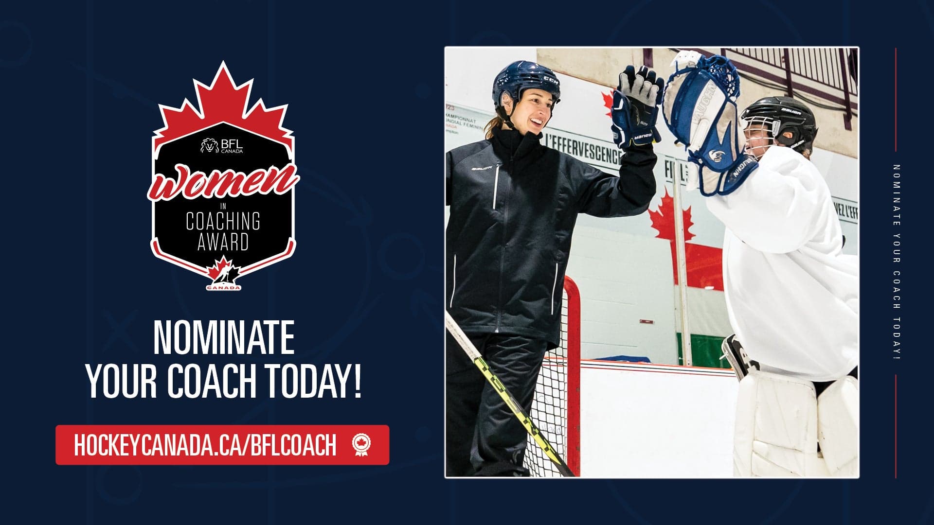  NOMINATIONS OPEN FOR BFL CANADA WOMEN IN COACHING AWARD image