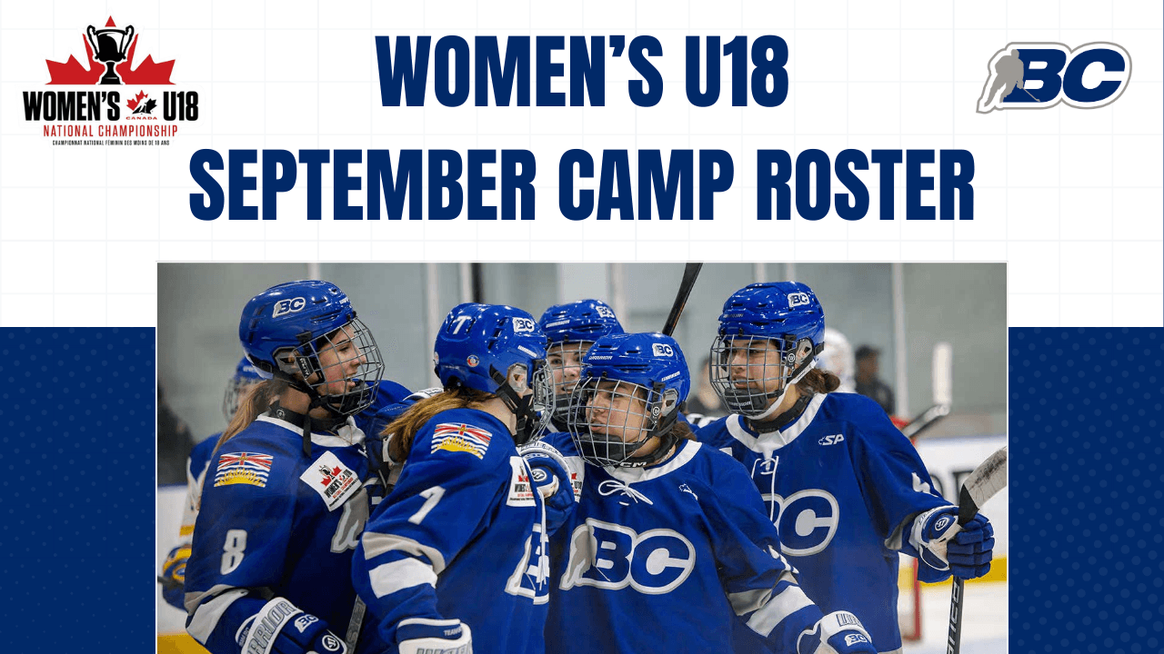 BC HOCKEY ANNOUNCES ROSTER FOR WOMEN'S PROGRAM OF EXCELLENCE SEPTEMBER CAMP image